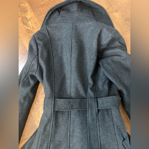 New Guess Wool Trench Cowl Neck Coat - Picture 9 of 10